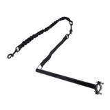 Hands Free Dog Leash Black Thicken Dog Bike Attachment Traction Belt with Hex Wrench for Dog Training Running Exercising