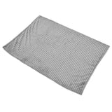 Flannel Throw Blanket Plush Fluffy Light Breathable Fine Workmanship Stylish Simple Soft BlanketGrey In Australia - Darrahopens