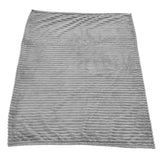 Flannel Throw Blanket Plush Fluffy Light Breathable Fine Workmanship Stylish Simple Soft BlanketGrey In Australia - Darrahopens