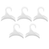 5Pcs Purse Door Hanger Bag Arc Closet Hanger Hook for Satchel Coat Haversack Belt StorageWhite In Australia - Darrahopens