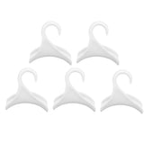 5Pcs Purse Door Hanger Bag Arc Closet Hanger Hook for Satchel Coat Haversack Belt StorageWhite