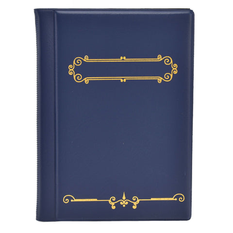 Coin Collection Book Large Capacity Anti Slip Design Good Water Resistance 120 Pockets Coin Holder for Collection UseBlue In Australia - Darrahopens