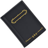 Coin Collection Book Large Capacity Anti Slip Design Good Water Resistance 120 Pockets Coin Holder for Collection UseBlack
