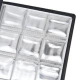 Coin Collection Book Large Capacity Anti Slip Design Good Water Resistance 120 Pockets Coin Holder for Collection UseBlack