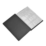 Coin Collection Book 120 PVC Pockets PU Cover Transparent Design Soft Highly Durable Clear Texture Coin AlbumBlack In Australia - Darrahopens