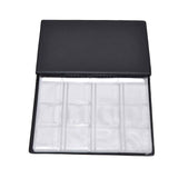 Coin Collection Book 120 PVC Pockets PU Cover Transparent Design Soft Highly Durable Clear Texture Coin AlbumRed In Australia - Darrahopens