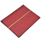 Coin Collection Book 250 Pocket Commemorative Coin Collecting Holder Storage Album Book for HomeRed