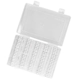 Coin Holder 100 Pieces Storage Plastic Transparent Coin Storage Box with Coin Capsules for Coin Collection Exhibition In Australia - Darrahopens