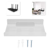 Router Storage Rack Save Space Multi Purpose Easy Installation High Stability Router Stand