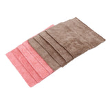 8pcs/set Super Absorbent Microfiber Kitchen Dish Cloth Anti Sticking Oil Cleaning Towel