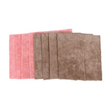 8pcs/set Super Absorbent Microfiber Kitchen Dish Cloth Anti Sticking Oil Cleaning Towel