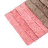 8pcs/set Super Absorbent Microfiber Kitchen Dish Cloth Anti Sticking Oil Cleaning Towel