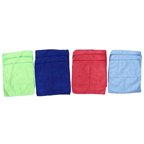 12pcs Cleaning Cloth 4 Different Colors Strong Water Absorption Reusable Microfiber Towels for Kitchen Car Furniture In Australia - Darrahopens