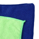 12pcs Cleaning Cloth 4 Different Colors Strong Water Absorption Reusable Microfiber Towels for Kitchen Car Furniture