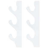 1 Pair Sword Stand Acrylic Three Layer Wall Mounted Sword Display Stand Support for All SwordsTransparent In Australia - Darrahopens