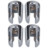 1 Pair Sword Stand Acrylic Three Layer Wall Mounted Sword Display Stand Support for All SwordsTransparent