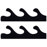 1 Pair Sword Stand Acrylic Three Layer Wall Mounted Sword Display Stand Support for All SwordsBlack