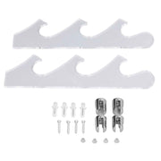 1 Pair Sword Holder Stand Sword Display Rack Wall Mounted Samurai Sword Hanger for HomeTransparent In Australia - Darrahopens