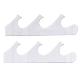 1 Pair Sword Holder Stand Sword Display Rack Wall Mounted Samurai Sword Hanger for HomeTransparent