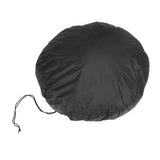 Tire Cover Universal Waterproof Multifunctional Tire Storage Bags for Motorhomes Boat Trailers Campers Jeeps TrucksBlack L