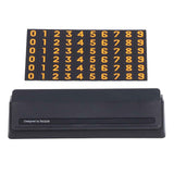 Car Temporary Parking Sign Stable Structure Environmentally Friendly Small Compact Exquisite Number PlateBlack In Australia - Darrahopens