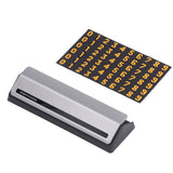 Car Temporary Parking Sign Stable Structure Environmentally Friendly Small Compact Exquisite Number PlateSilver