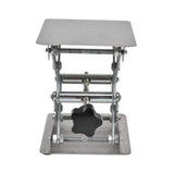 Adjustable Lifting Platform Laboratory Lift Stand Stainless Steel Lifting Table Welding Positioner Tool