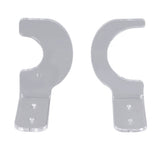 2Pack Wall Mount Sword Display Hanger Hanging Acrylic Holder Rack Organizer for Home OfficeTransparent