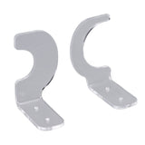 2Pack Wall Mount Sword Display Hanger Hanging Acrylic Holder Rack Organizer for Home OfficeTransparent