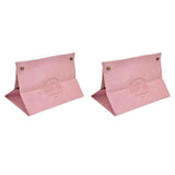 2 Packs Tissue Box Cover Nordic Handbag Styling Medroom Artificial Leather Tissue Box Cover Holder for Living RoomPink In Australia - Darrahopens