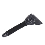 Waterproof Ice Scraper Mitt 2 in 1 Design Elastic Band Design Easy to Hold Convenient Cold Proof Car Snow Scraper GloveBlack