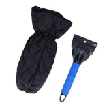 Waterproof Ice Scraper Mitt 2 in 1 Design Elastic Band Design Easy to Hold Convenient Cold Proof Car Snow Scraper GloveBlue In Australia - Darrahopens