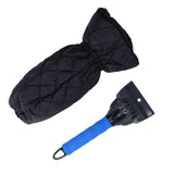 Waterproof Ice Scraper Mitt 2 in 1 Design Elastic Band Design Easy to Hold Convenient Cold Proof Car Snow Scraper GloveBlue In Australia - Darrahopens