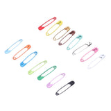 Safety Pins DIY Making Reliable Locking Design Glossy Bright Small Compact Sewing Accessories for Art Project15 Colors 300 Pcs/Box In Australia - Darrahopens