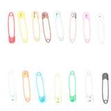 Safety Pins DIY Making Reliable Locking Design Glossy Bright Small Compact Sewing Accessories for Art Project15 Colors 300 Pcs/Box In Australia - Darrahopens