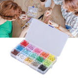 Safety Pins DIY Making Reliable Locking Design Glossy Bright Small Compact Sewing Accessories for Art Project15 Colors 300 Pcs/Box