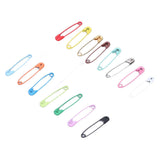 Safety Pins DIY Making Reliable Locking Design Glossy Bright Small Compact Sewing Accessories for Art Project15 Colors 450 Pcs/Box In Australia - Darrahopens