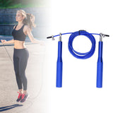 Skipping Rope Strong Durable Adjustable Flexible Reliable Professional Convenient Exercise Supplies for Indoor OutdoorAluminum Alloy Sky Blue