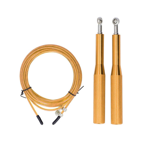 Skipping Rope Strong Durable Adjustable Flexible Reliable Professional Convenient Exercise Supplies for Indoor OutdoorAluminum Alloy Gold In Australia - Darrahopens