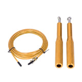 Skipping Rope Strong Durable Adjustable Flexible Reliable Professional Convenient Exercise Supplies for Indoor OutdoorAluminum Alloy Gold In Australia - Darrahopens