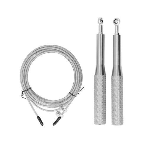 Skipping Rope Strong Durable Adjustable Flexible Reliable Professional Convenient Exercise Supplies for Indoor OutdoorAluminum Alloy Silver In Australia - Darrahopens