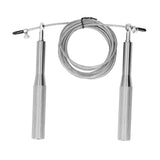 Skipping Rope Strong Durable Adjustable Flexible Reliable Professional Convenient Exercise Supplies for Indoor OutdoorAluminum Alloy Silver In Australia - Darrahopens