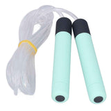 Glowing Skipping Rope LED Light Up Jumping Rope for Exercise Training Weight Loss FitnessGreen In Australia - Darrahopens
