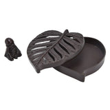 Incense Holder Burners Leaf Shape Mini Exquisite Durable Easy Clean Relieve Mood Home Decoration