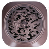 Incense Burner Antique Style Sturdy Durable Copper Alloy Glossy Exquisite Multifunction Powder Incense Burner