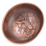Retro Home Incense Burner Copper Alloy Smoked Incense Burner Holder for Study Room Entrance HallRed Copper 277 In Australia - Darrahopens