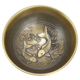 Retro Home Incense Burner Copper Alloy Smoked Incense Burner Holder for Study Room Entrance HallBronze 278