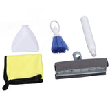 Car Cleaning Kit Multipurpose Portable Automobile Interior Wash Cloth Brush for Seats Windshield In Australia - Darrahopens