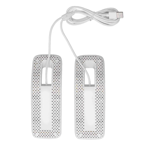 Shoe Deodorizer Dryer Portable USB Electric Shoes Dryer for Gloves Socks Jewelry Box White In Australia - Darrahopens