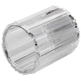 Cosmetic Brush Holder Transparent Glass Round Decorative Desktop Pen Storage Organizer BoxSilver In Australia - Darrahopens